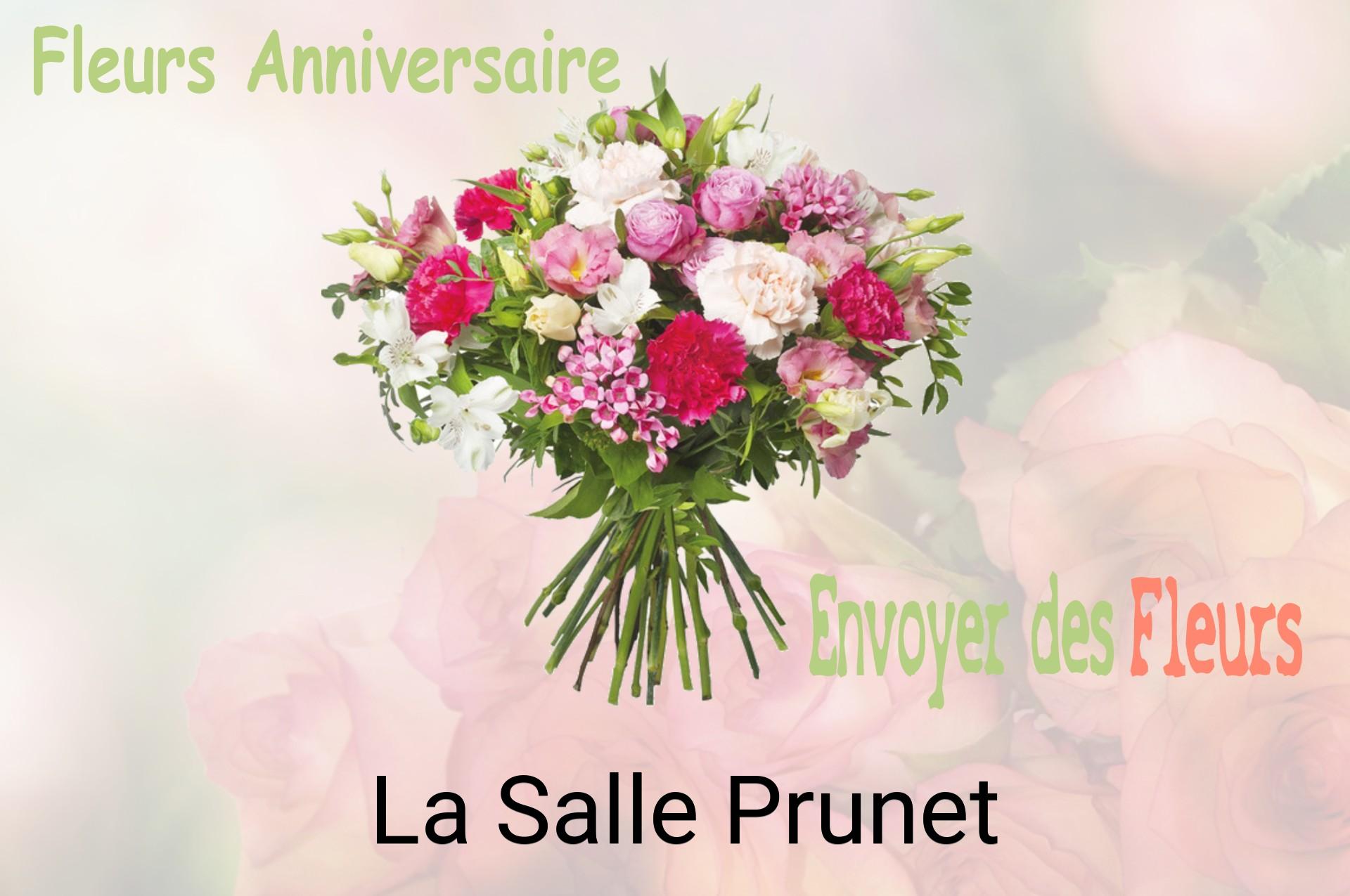 Bouquet de fleurs d’anniversaire livré à La Salle-Prunet
