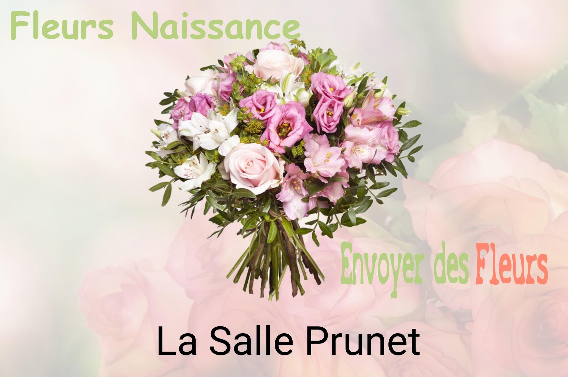 Bouquet de fleurs de naissance livré à La Salle-Prunet